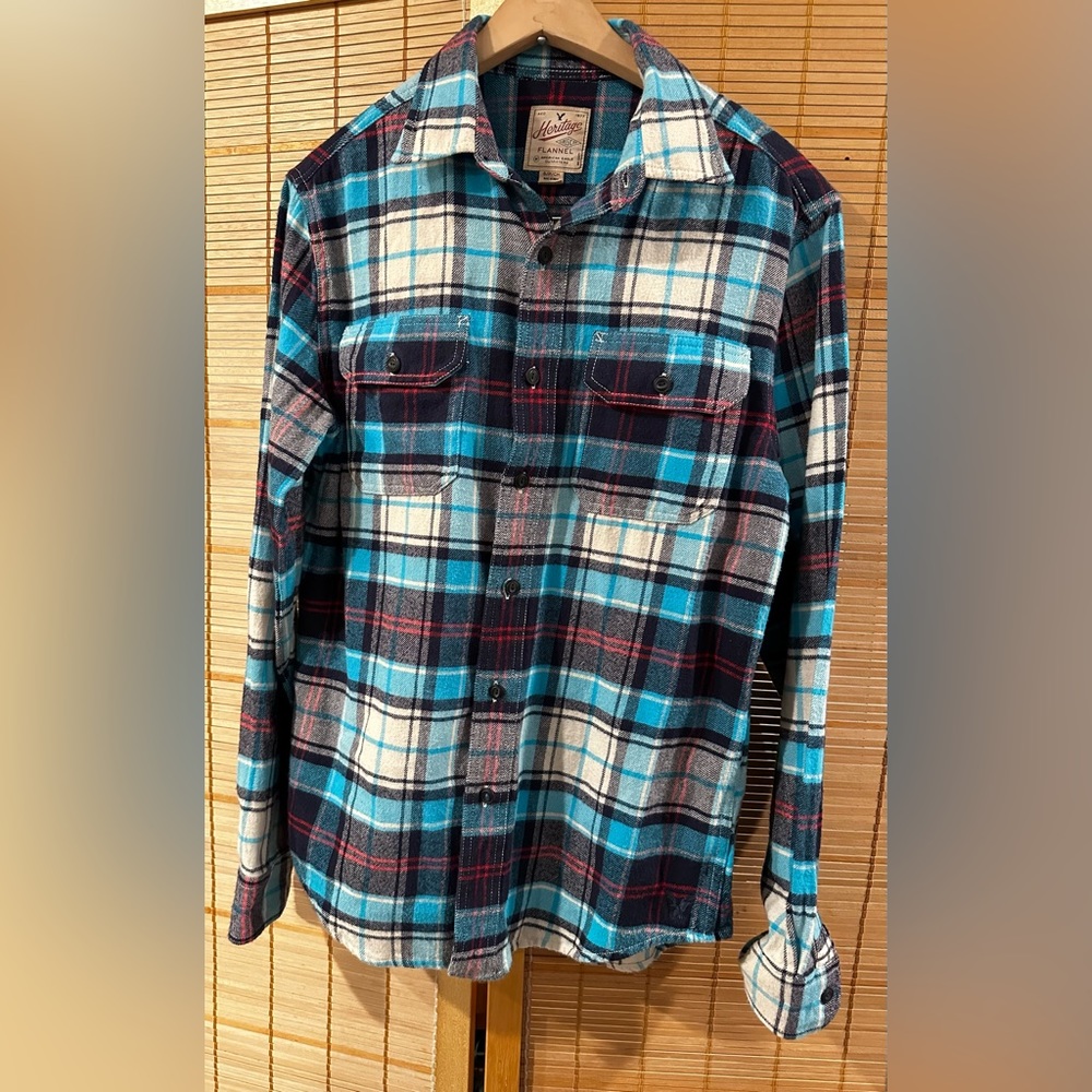 Colorful Flannel Shirt Classic Fit